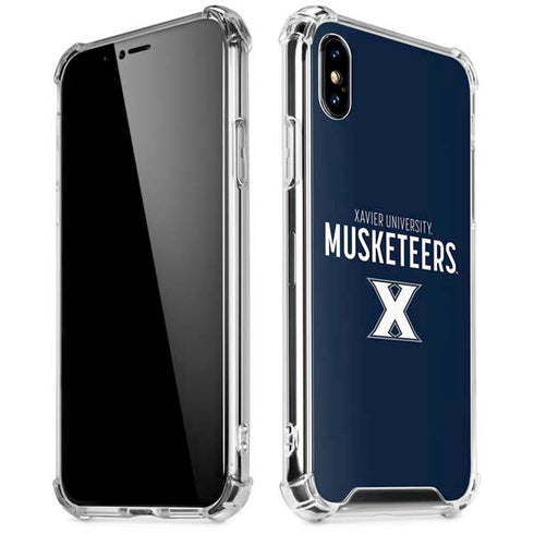 Xavier University Muskateers iPhone XS Max Clear Case
